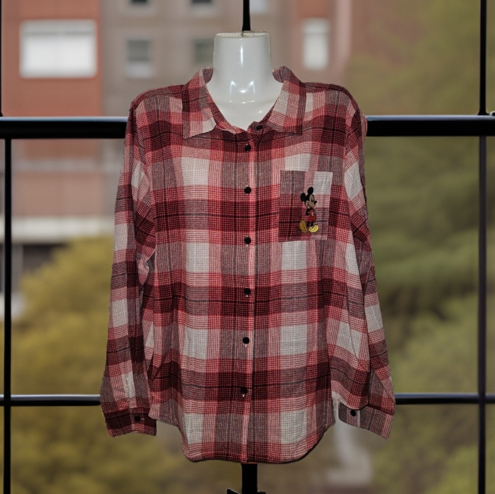 Host Picknwt Mickey Mouse Button Up - image 3